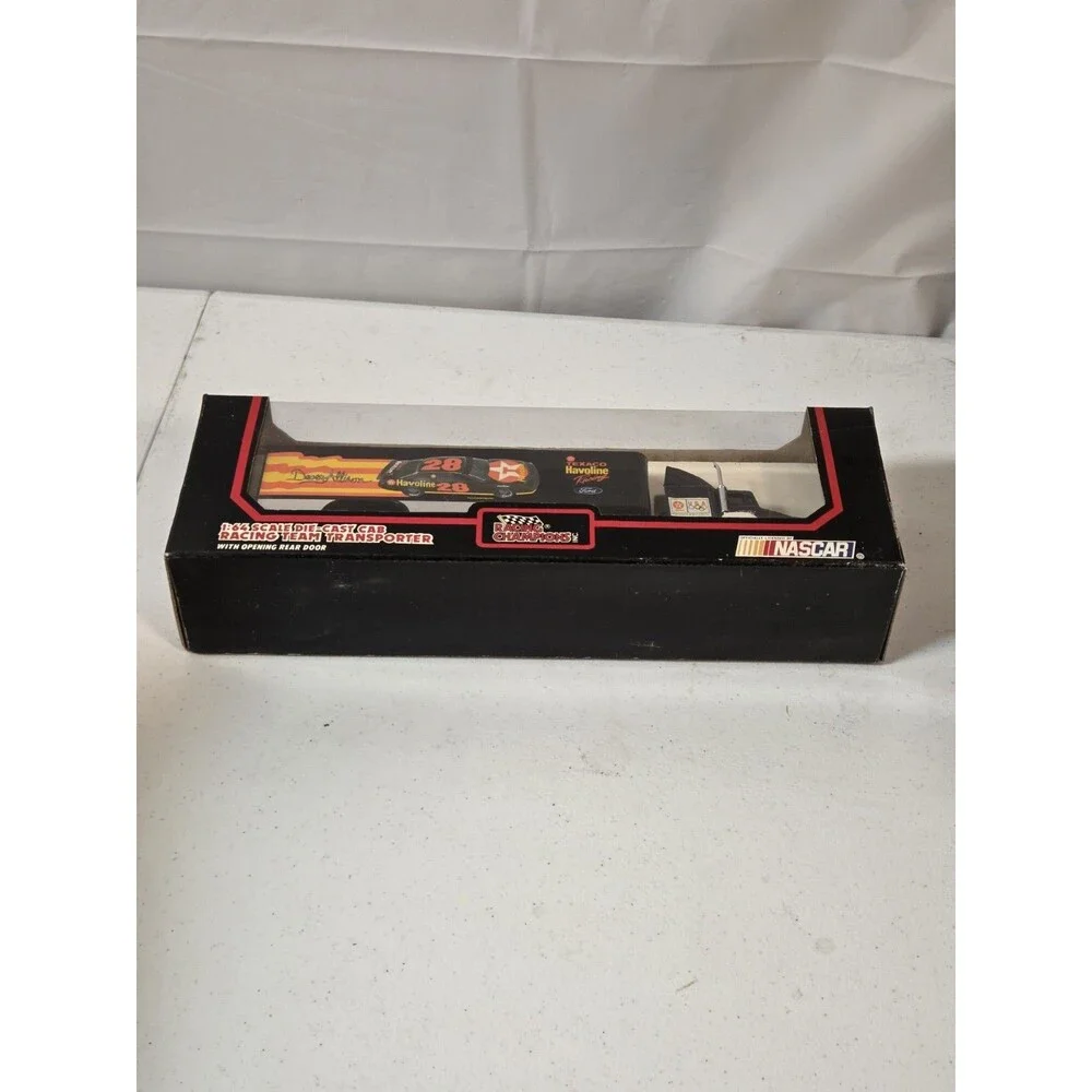 Davey Allison #28 Texaco‎ Havoline NASCAR Racing Champions Transporter 1:64...